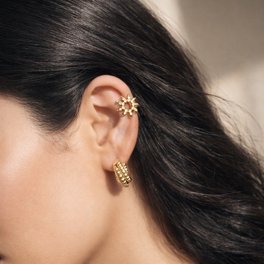 Cupid earring set