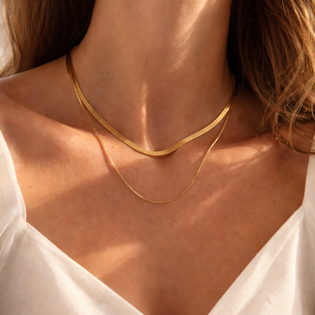 Celeste necklace set
